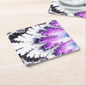 Modernes Fraktal Kunst, Kultur und Kunst Rechteckiger Pappuntersetzer (angewinkelt)