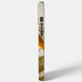 Modernes Fraktal mit Abstrakten Wertvollen Metallf Case-Mate iPhone Hülle (Rückseite / Links)