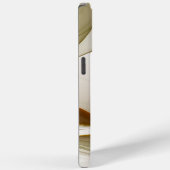 Modernes Fraktal mit Abstrakten Wertvollen Metallf Case-Mate iPhone Hülle (Rückseite / Rechts)