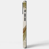 Modernes Fraktal mit Abstrakten Wertvollen Metallf Case-Mate iPhone Hülle (Rückseite / Links)