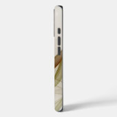 Modernes Fraktal mit Abstrakten Wertvollen Metallf Case-Mate iPhone Hülle (Rückseite / Links)