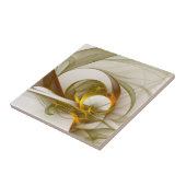 Modernes Fraktal mit Abstrakten Wertvollen Metallf Fliese (Seite)