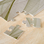 Modernes Fraktal mit Abstrakten Wertvollen Metallf Puzzle (Seite)