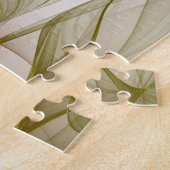 Modernes Fraktal mit Abstrakten Wertvollen Metallf Puzzle (Seite)