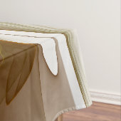 Modernes Fraktal mit Abstrakten Wertvollen Metallf Tischdecke (Beispiel)