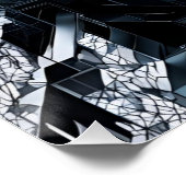 Modernes Fraktal: Multi Planar Nexus HD-76 Poster (Ecke)