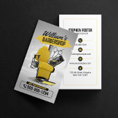 Modernes Friseur für Friseur-Friseur im Barbershop Visitenkarte