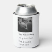 Modernes fröhliches 40-jähriges Jubiläum mit Namen Dosenkühler (Kanne Vorderseite)