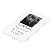 Modernes fröhliches 40-jähriges Jubiläum mit Namen Magnet (Linke Seite)