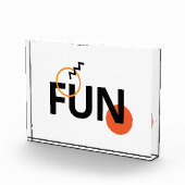 Modernes, fröhliches, lebendiges, cooles Design Sp Fotoblock (Rechts)