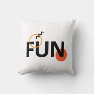 Modernes, fröhliches, lebendiges, cooles Design Sp Kissen