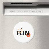 Modernes, fröhliches, lebendiges, cooles Design Sp Magnet (In Situ (Geschirrspüler))