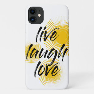 Modernes, fröhliches, trendiges Design Live Lagh L Case-Mate iPhone Hülle