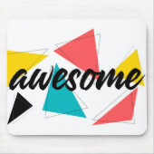 Modernes, fröhliches, trendiges urbanes Design von Mousepad (Vorne)