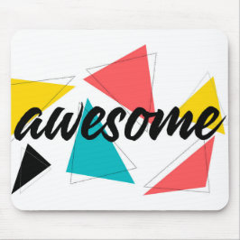 Modernes, fröhliches, trendiges urbanes Design von Mousepad