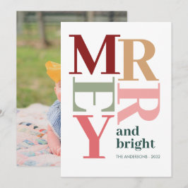 Modernes, fröhliches und helles Foto Weihnachten