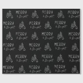 Modernes fröhliches und helles Packpapier (Flach)