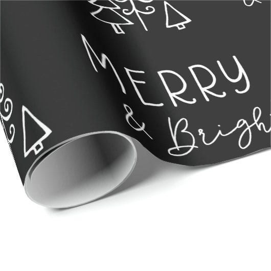 Modernes fröhliches und helles Packpapier (Rolleneckpunkt)