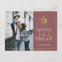 Modernes fröhliches und helles Weihnachtsfest Foto