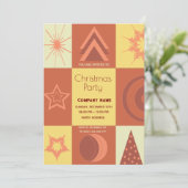 Modernes fröhliches und lustiges Party Einladung (Stehend Vorderseite)