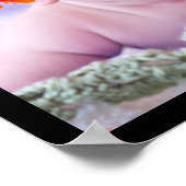 Modernes fröhliches Weihnachtsfamilien Foto Rustik Poster (Ecke)