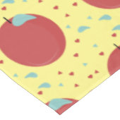 Modernes Fruchtapfmuster Sweet Tischdecke (Schrägansicht)
