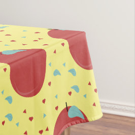 Modernes Fruchtapfmuster Sweet Tischdecke