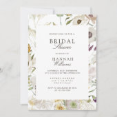 Modernes, frühlingshaftes Brautparty Einladung (Vorderseite)
