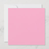 Modernes Fuchsia Square Wedding QR Code UAWG (Rückseite)