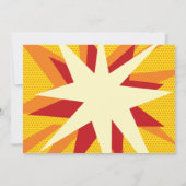 Modernes Fun Comic Buch KA-POW Save The Date (Rückseite)