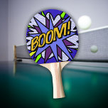 Modernes Fun Cooles Comic Book BOOM Tischtennis Schläger<br><div class="desc">COMIC BUCH POP ART BOOM. Moderner trendiger Spaß,  Pop Art Tischtennis Paddle. Personalisieren,  anpassen,  machen Sie es zu Ihrem eigenen Comic Book Pop Art Art Art-Weise! Ein tolles Geschenk für Sie,  Ihre Freunde oder Ihre Familie. Entwickelt von Thisisnotme©</div>