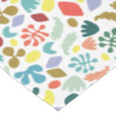 Modernes Fun-farbiges Muster Tischdecke (Schrägansicht)