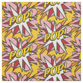 Modernes Fun Typografisches Comic Buch POP Muster Stoff (Muster)