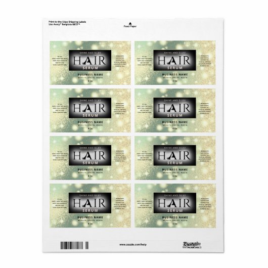 Modernes Funkenhaarserum (Vorne)