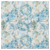 Modernes Funky Cool Retro Polygon Mosaikmuster Stoff (Nahaufnahme)