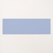 Modernes Funky Marble Pastel Lila Monogram Yogamatte (Rückseite (Horizontal))