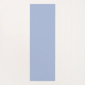 Modernes Funky Marble Pastel Lila Monogram Yogamatte (Rückseite)