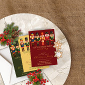 Modernes Funny Einzigartiges Nutcracker Weihnachts Einladung