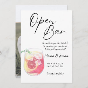 Modernes Funny Foto Save The Date