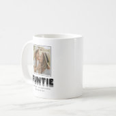 Modernes Funtie Auntie Foto Kaffee Tasse (Vorderseite Links)