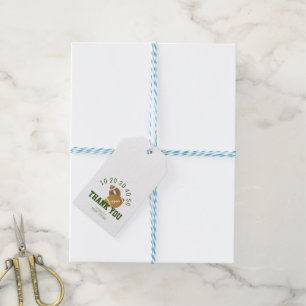 Modernes Fußballfeld Geschenkanhänger
