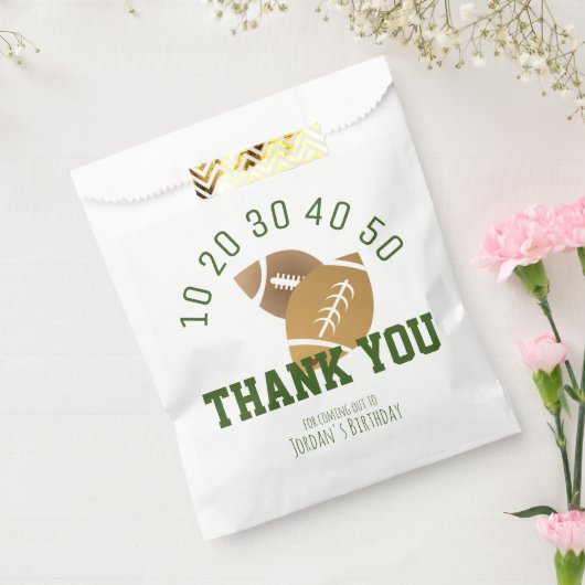 Modernes Fußballfeld Geschenktütchen (Versiegelt)