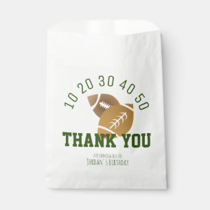 Modernes Fußballfeld Geschenktütchen