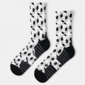 modernes Fußballmuster Socken (Links)