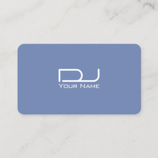 Modernes futuristisches des riesigen mutigen Logos Visitenkarte (Vorderseite)