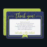 MODERNES GAMING DANKS Bar Mitzvah Marine blau Limo Dankeskarte<br><div class="desc">von kat massard >>> www.simplysweetPAPERIE.com << Ein einfaches Design für Ihre DANK YOU FLAT CARDS - um Ihre wichtigsten Einladungen zu erfüllen. Liebe des Designs, aber möchte einige Änderungen sehen - ein anderes Farbschema, Produkt, ein Foto hinzufügen oder angepasst für einen anderen Anlass - keine Sorgen einfach kontaktieren Sie mich,...</div>