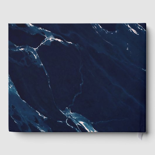 Modernes Gästebuch aus Marmor (Rückseite)