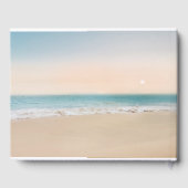 Modernes Gästebuch des Tropical Beach (Rückseite)