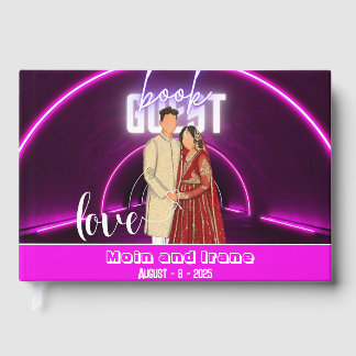 Modernes Gästebuch für Hochzeiten