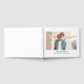 Modernes Gästebuch für Hochzeiten und Foto (Voll)